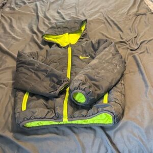 Boys Nike Black and Yellow Jacket